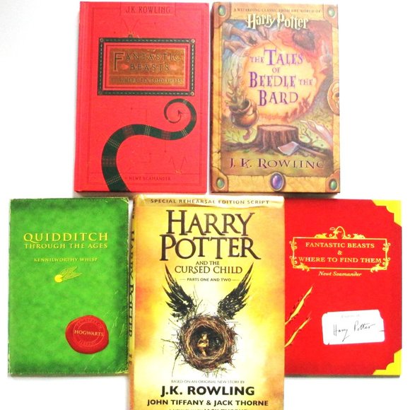 COLLECTION OF 5 HARRY POTTER SEQUELS - Picture 16 of 16